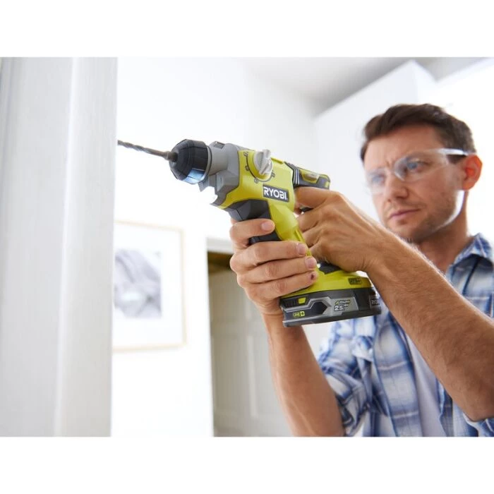 Ryobi Kombihammer R18SDS-0 One+ SDS+ 6 Ryobi Kombihammer R18SDS-0 One+ SDS+ - Billede 4