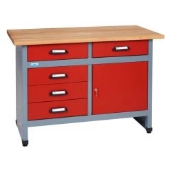 Küpper Værkstedsbord Med Skab & Skuffer