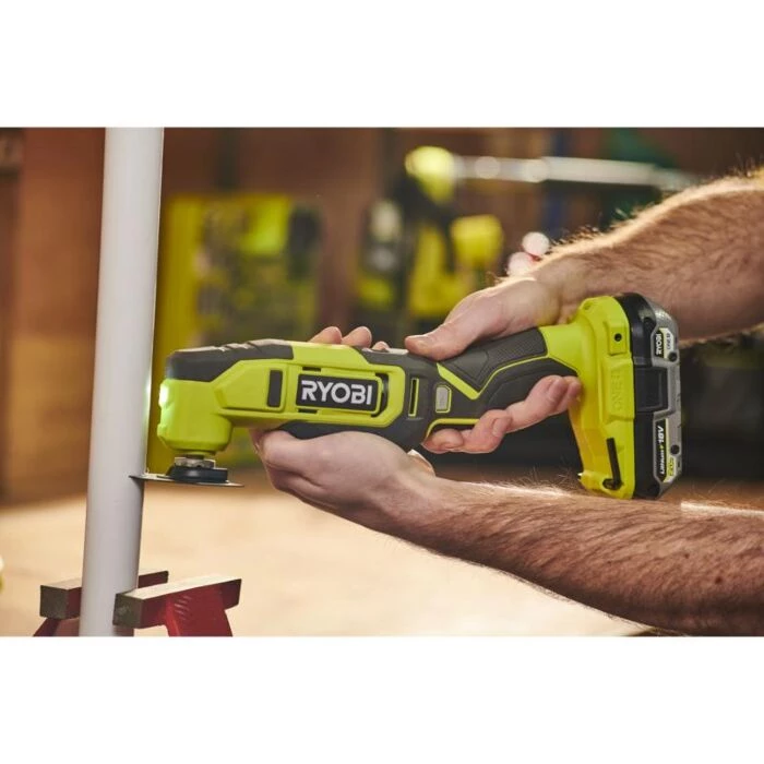 Ryobi One+ Ryobi Akku Multiværktøj RMT18-0 One+ 18V U/batteri Og Lader 4 Ryobi One+ Ryobi Akku Multiværktøj RMT18-0 One+ 18V U/batteri Og Lader - Billede 2