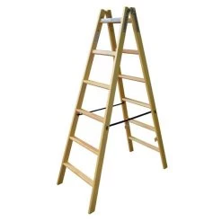 Silkeborg Stigefabrik Wienerstige M/massive Vanger & Bændler 6 Trin