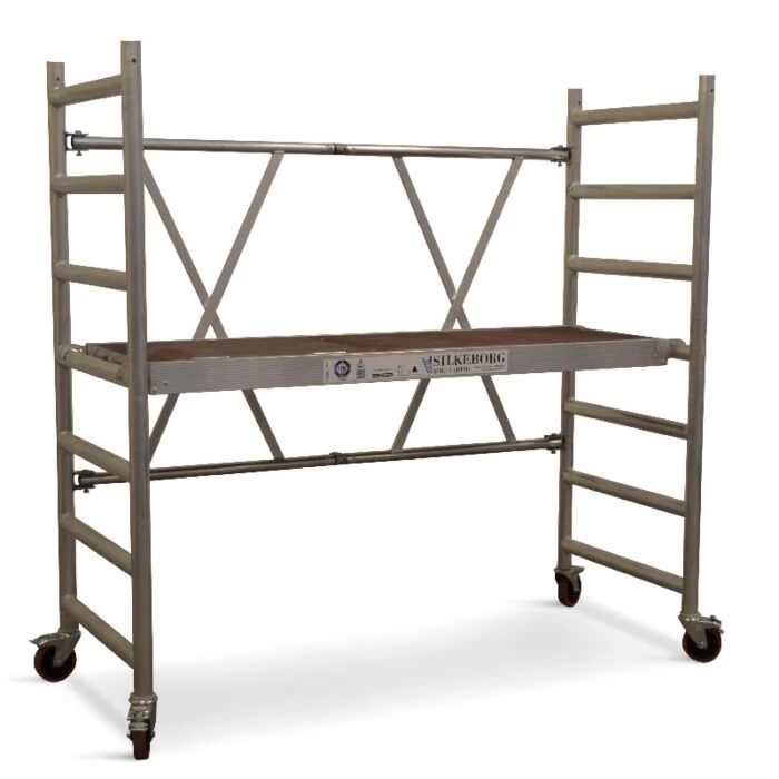 Silkeborg Stigefabrik Foldestillads Modul 1 Arb.højde 3m 3 Silkeborg Stigefabrik Foldestillads Modul 1 Arb.højde 3m