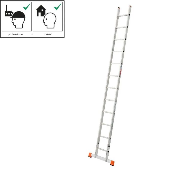 Krause Enkeltstige 12 Trin Aluminium 3 Krause Enkeltstige 12 Trin Aluminium