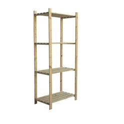 Regalux Grundreol Ubehandlet M/4 Hylder 170x75x40 Cm 40 Kg B9