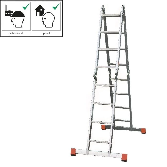 Krause Ledstige Universal 4 X 4 Trin Aluminium 3 Krause Ledstige Universal 4 X 4 Trin Aluminium