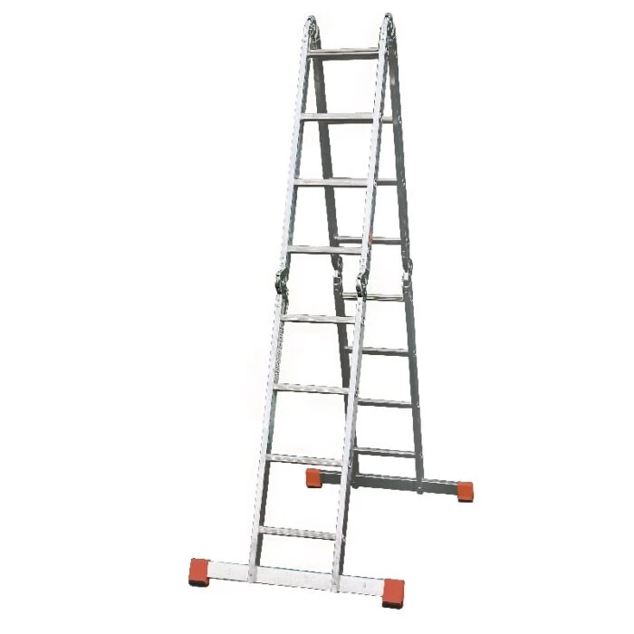 Krause Ledstige Universal 4 X 4 Trin Aluminium 4 Krause Ledstige Universal 4 X 4 Trin Aluminium - Billede 2