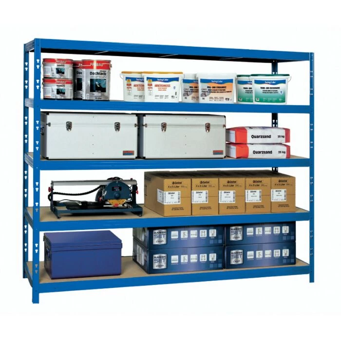 Regalux Tunglastreol Mega Med 5 Hylder 200x240x70 Cm 450 Kg L8 3 Regalux Tunglastreol Mega Med 5 Hylder 200x240x70 Cm 450 Kg L8