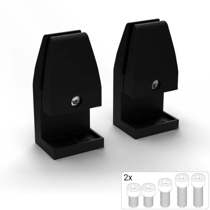 BMB Bordklemme Sort 25-38 Mm 2 Stk. 4 BMB Bordklemme Sort 25-38 Mm 2 Stk. - Billede 2