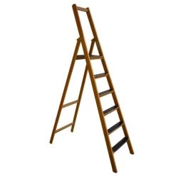 Silkeborg Stigefabrik Trappestige Træ 6 Trin Skridsikker