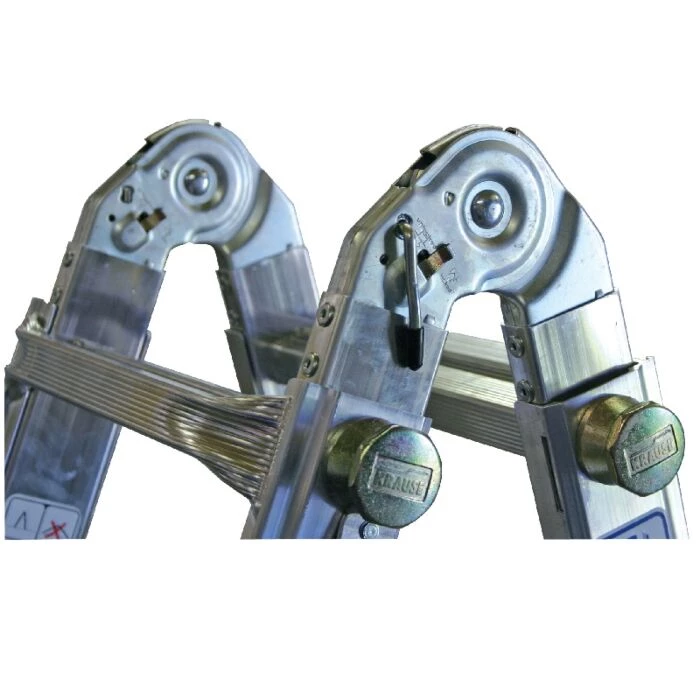 Krause Teleskopledsstige 4 X 4 Trin Aluminium 6 Krause Teleskopledsstige 4 X 4 Trin Aluminium - Billede 4