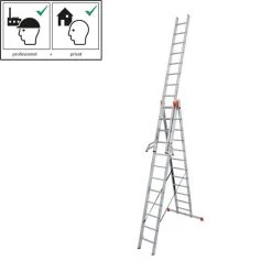 Krause Stige Universal 3 X 8 Trin Aluminium