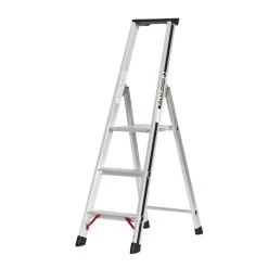 Silkeborg Stigefabrik Trappestige M/bakke Pro 3 Trin Aluminium