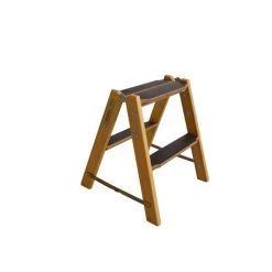 Silkeborg Stigefabrik Wienertrappe 80mm Træ Lamineret 2 Trin