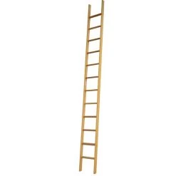 Silkeborg Stigefabrik Enkeltstige Træ Lamineret 12 Trin