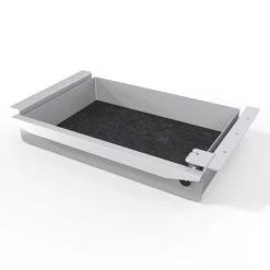 BMB Låsbar Skuffe Til Hæve-/sænkebord Sølv