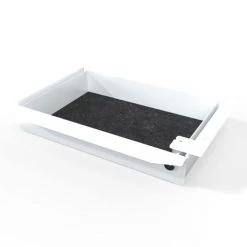 BMB Låsbar Skuffe Til Hæve-/sænkebord Hvid