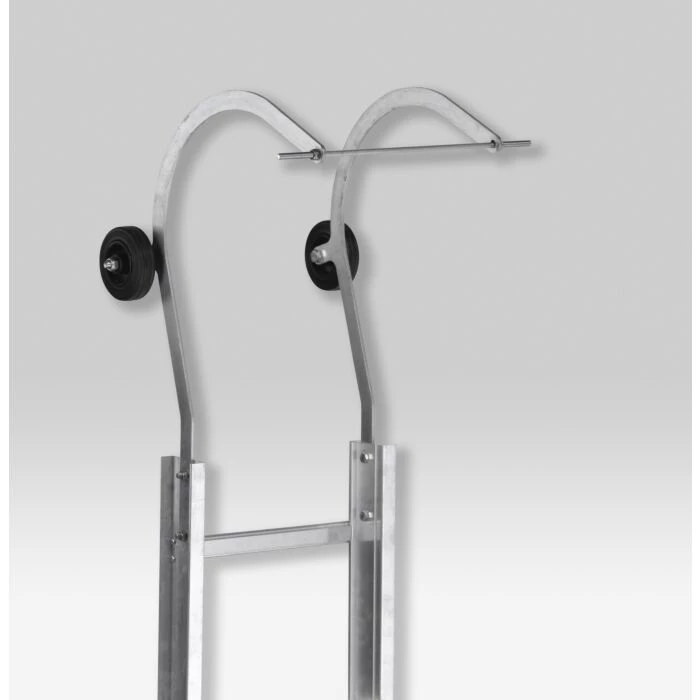 Silkeborg Stigefabrik Tagbøjle M/hjul Til Enkeltstiger Aluminium 3 Silkeborg Stigefabrik Tagbøjle M/hjul Til Enkeltstiger Aluminium
