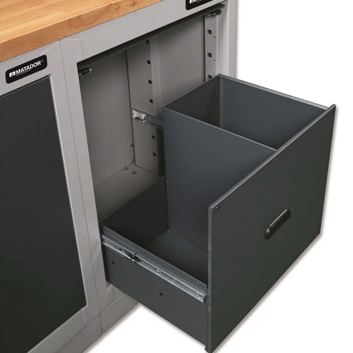 Matador Affaldsskab Men's Kitchen 26" 2 Spande 5 Matador Affaldsskab Men's Kitchen 26" 2 Spande - Billede 3