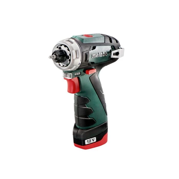 Metabo Akku Bore-/skruemaskine Powermaxx 12V Inkl. Batteri Og Lader 4 Metabo Akku Bore-/skruemaskine Powermaxx 12V Inkl. Batteri Og Lader - Billede 2