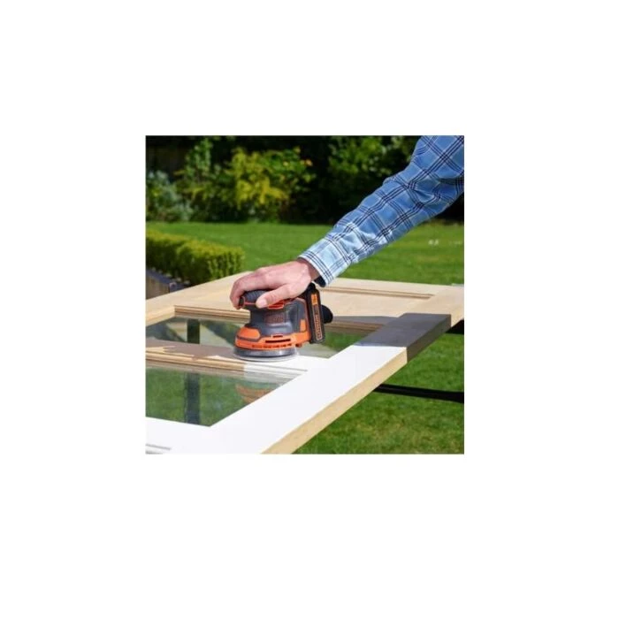 Black & Decker Excentersliber 18V Uden Batteri Og Lader 4 Black & Decker Excentersliber 18V Uden Batteri Og Lader - Billede 2