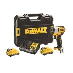 Dewalt Slagskruetrækker DCF801 12V 2x2.0Ah TSTAK