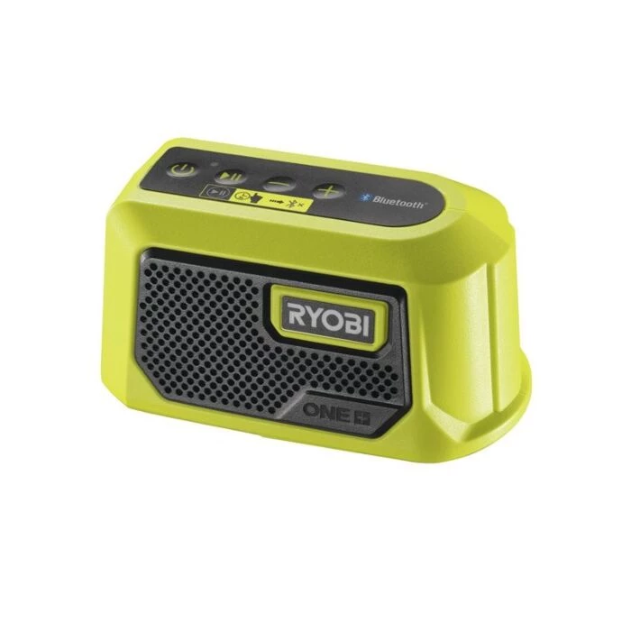 Ryobi Mini Højtaler Bluetooth RBTM18-0 One+ 3 Ryobi Mini Højtaler Bluetooth RBTM18-0 One+