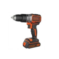Black & Decker Slagboremaskine M. 2 X Batteri, Lader + Kuffert