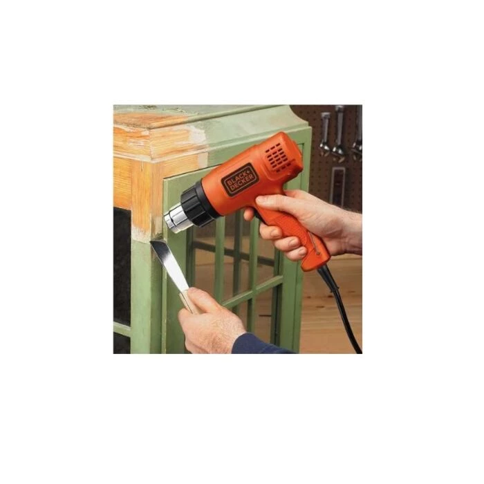 Black & Decker Varmluftspistol 1750W 4 Black & Decker Varmluftspistol 1750W - Billede 2