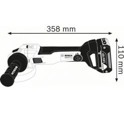 Bosch Professional Akku-vinkelsliber GWS 18V-10 C -Bauhaus Salg 2022 unnamed file 398